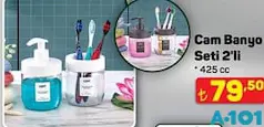 CAM BANYO SETİ 2'Lİ 425 CC fiyat ve kampanya bilgisi